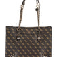 Guess Jeans Brown Polyurethane Women Handbag