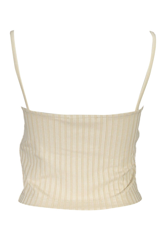 Calvin Klein Beige Elastane Women Top