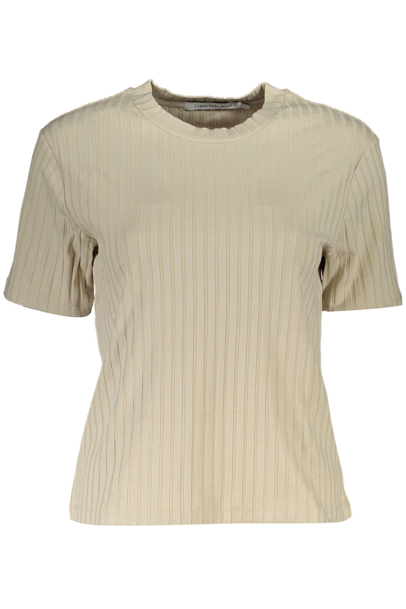 Calvin Klein Beige Elastane Women Top