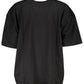 Calvin Klein Black Cotton Women T-Shirt