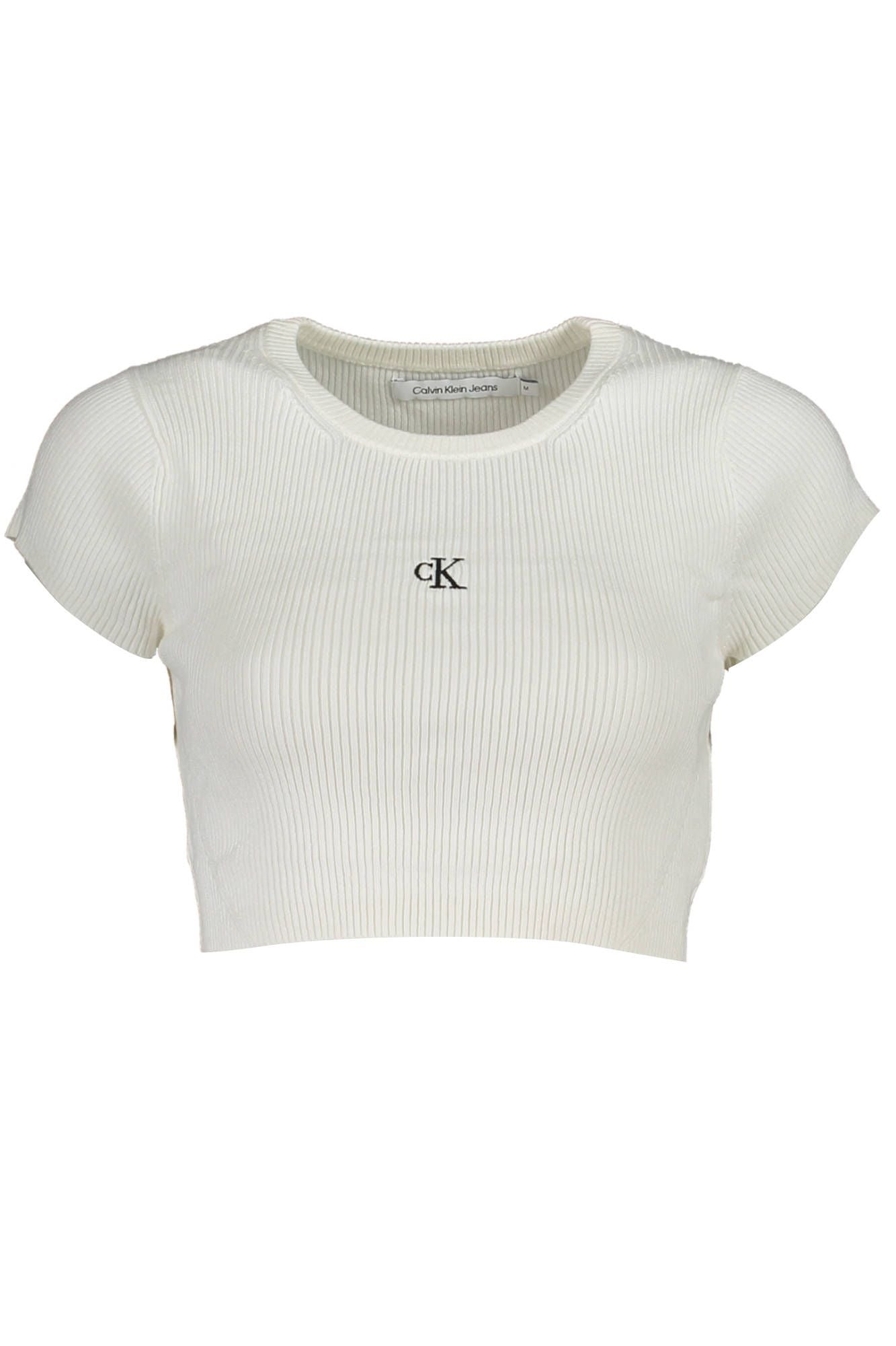 Calvin Klein White Lyocell Women T-Shirt