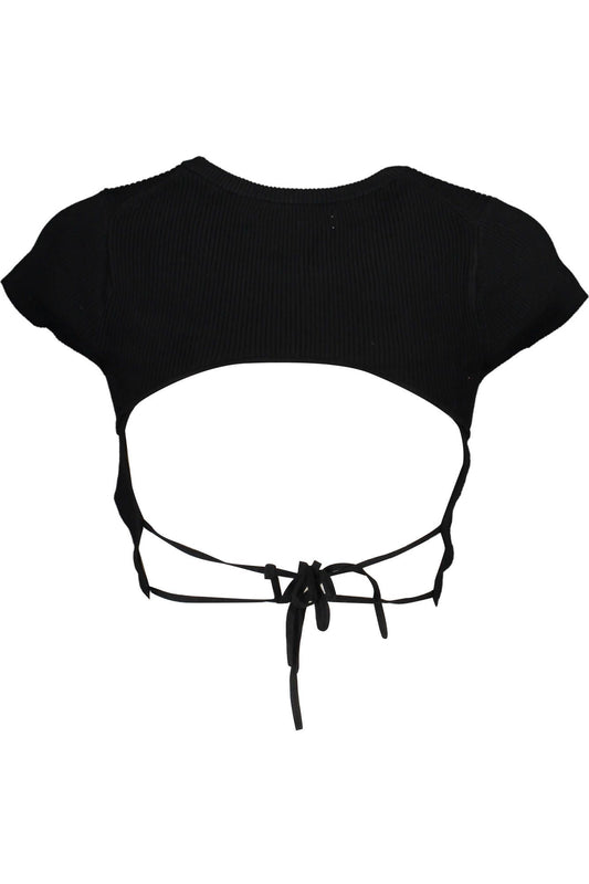 Calvin Klein Black Lyocell Women Top