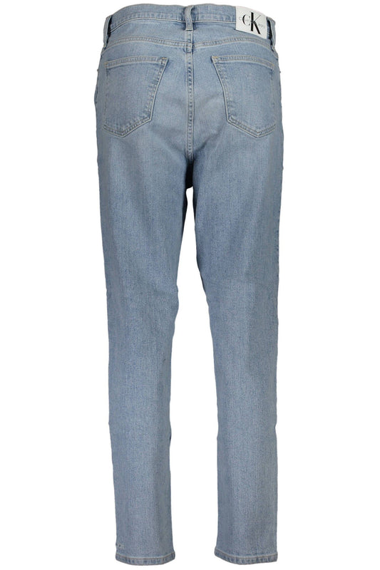 Calvin Klein Light Blue Cotton Women Jeans