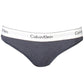 Calvin Klein Blue Cotton Women Brief