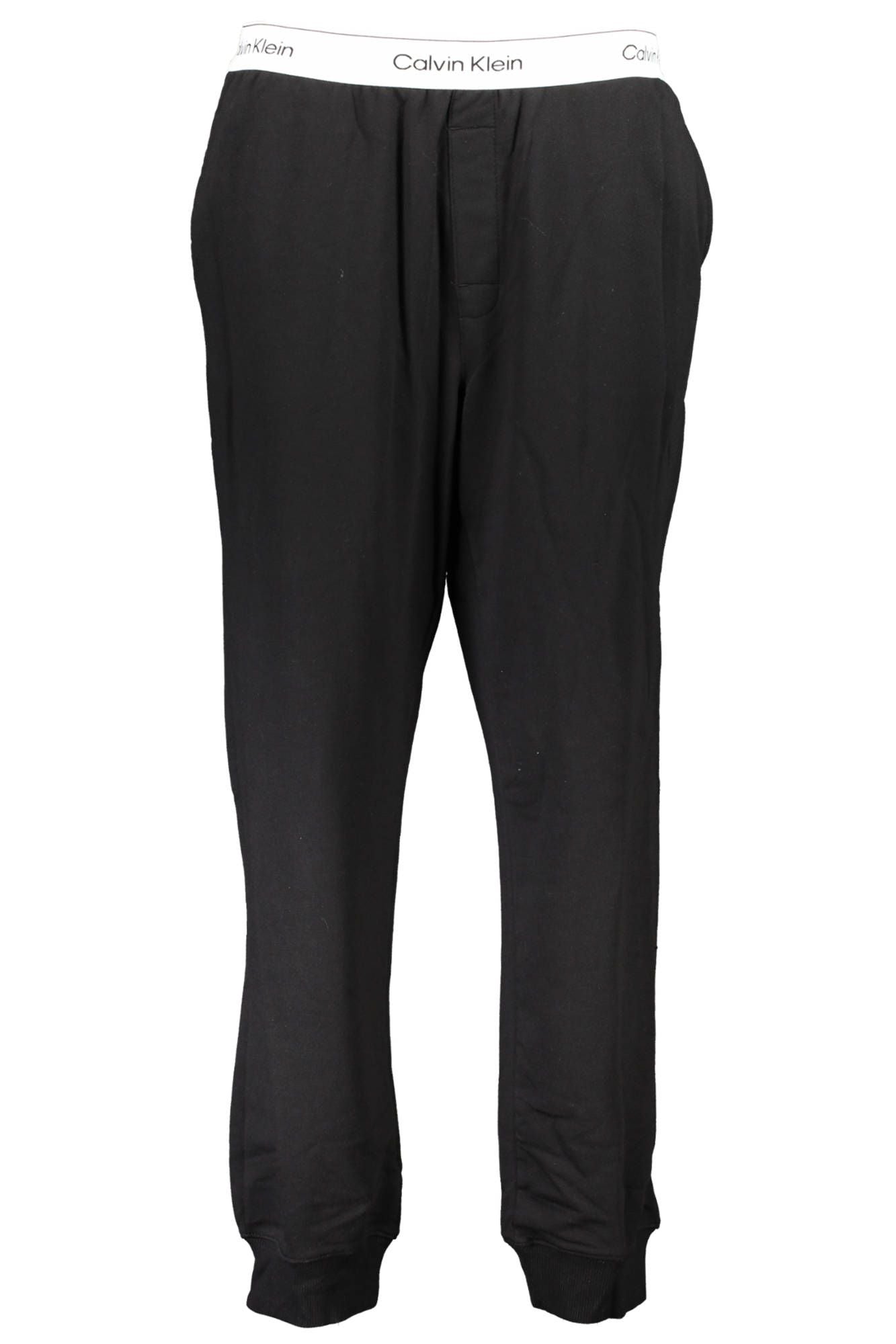 Calvin Klein Black Cotton Women Sports Pants