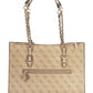 Guess Jeans Beige Polyurethane Women Handbag