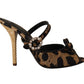 Dolce & Gabbana Crystal-Embellished Leopard Print Heels