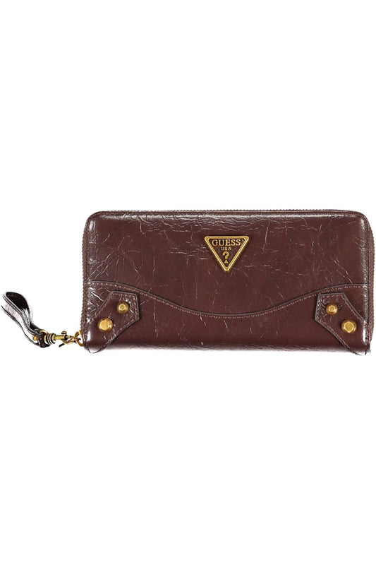 Guess Jeans Brown Polyurethane Women Wallet