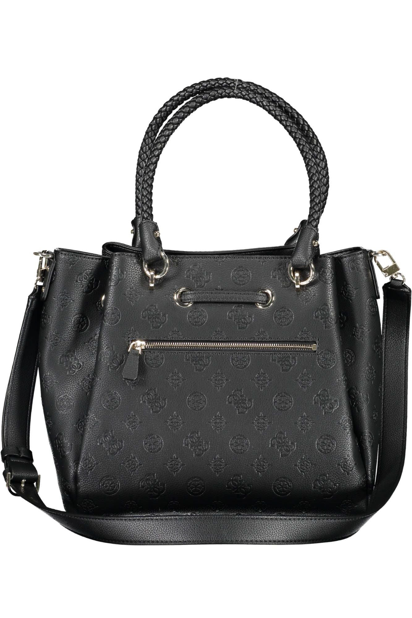 Guess Jeans Black Polyurethane Women Handbag