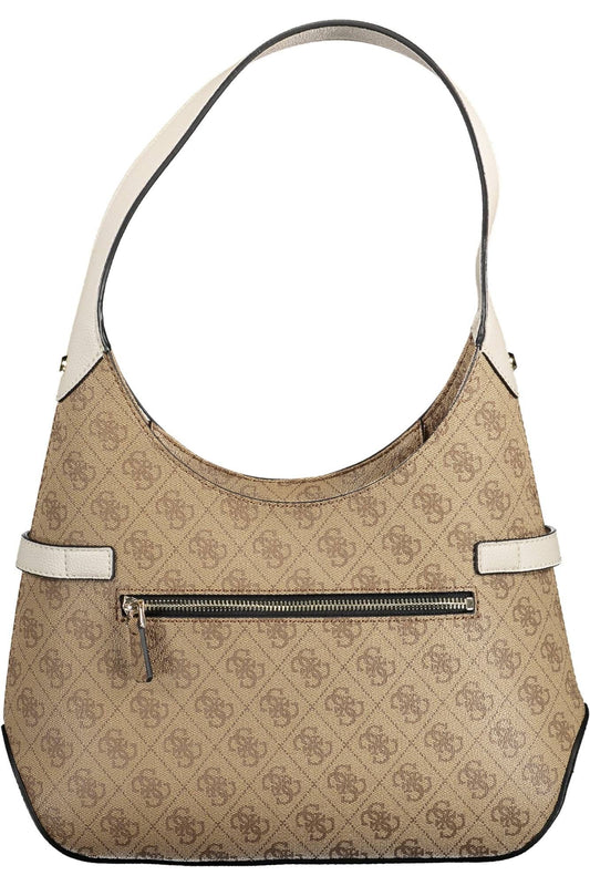 Guess Jeans Beige Polyurethane Women Handbag