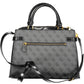 Guess Jeans Black Cotton Women Handbag