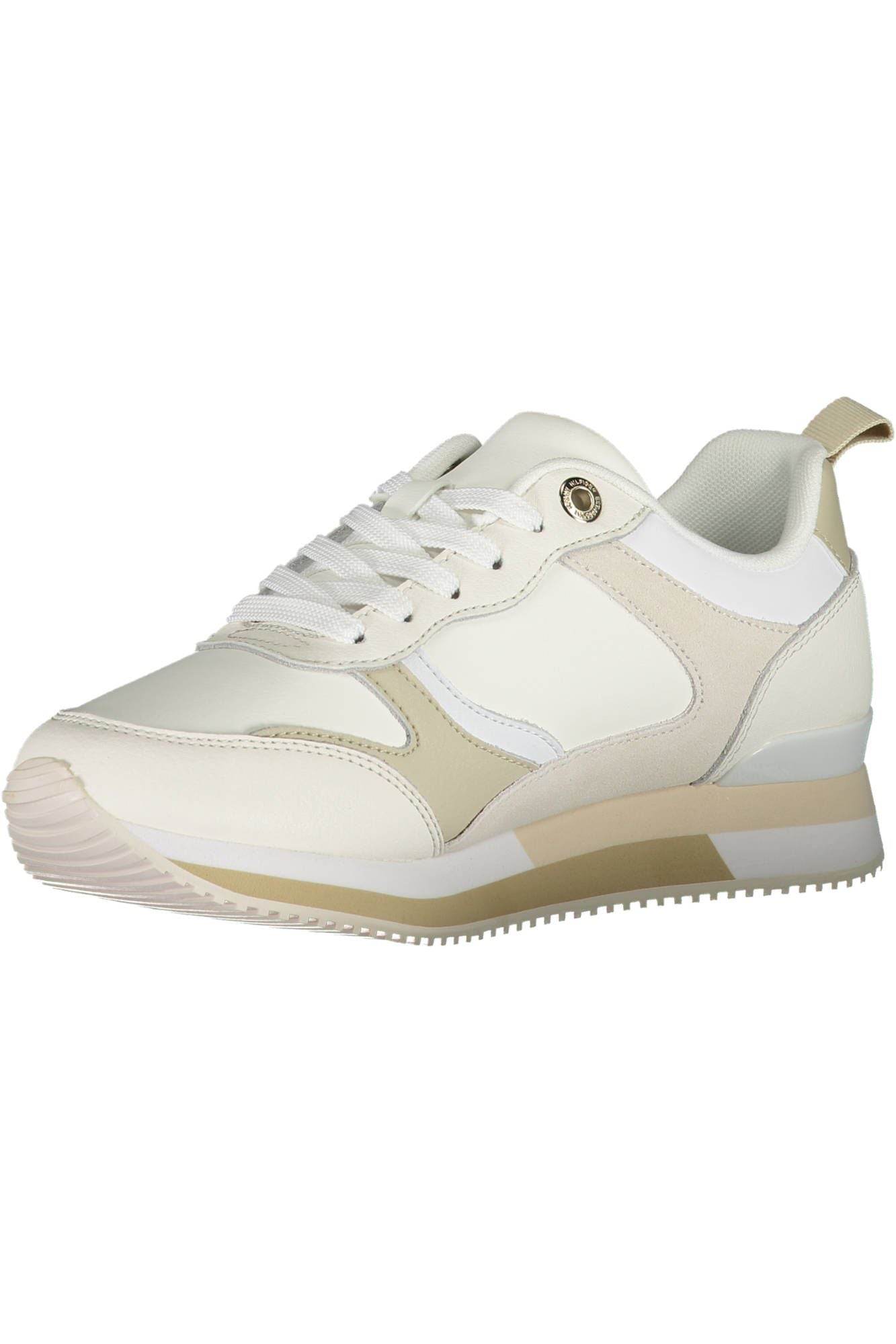 Tommy Hilfiger White Polyester Women Sneaker