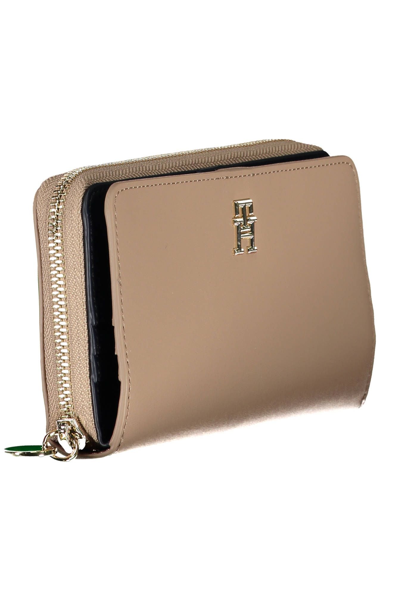 Tommy Hilfiger Beige Polyurethane Women Wallet