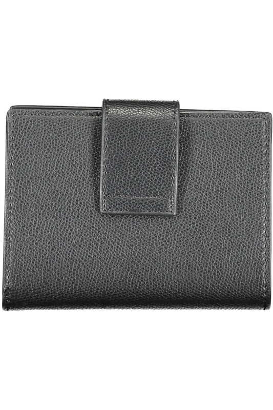 Tommy Hilfiger Black Polyurethane Women Wallet