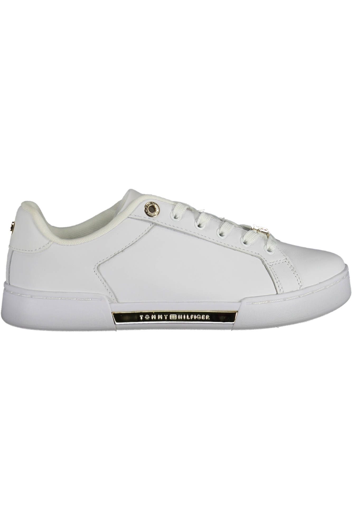 Tommy Hilfiger White Polyester Women Sneaker