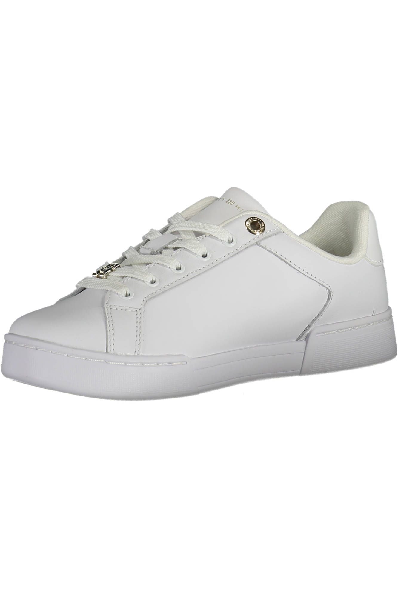 Tommy Hilfiger White Polyester Women Sneaker