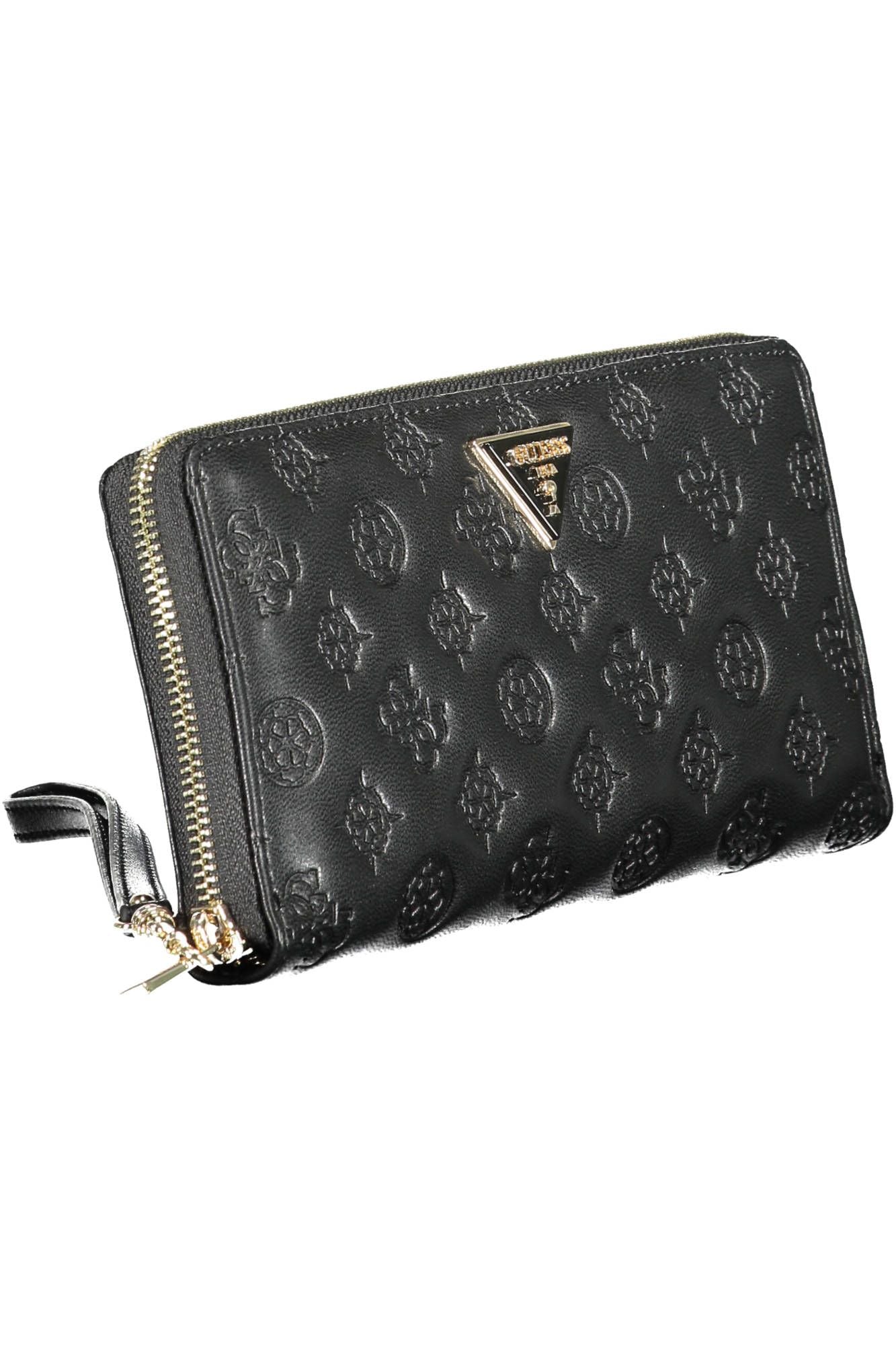 Guess Jeans Black Polyurethane Women Wallet