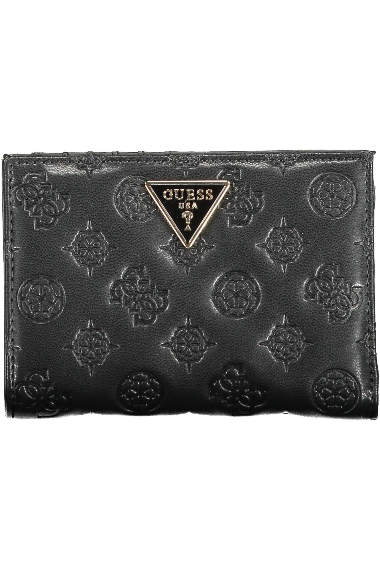 Guess Jeans Black Polyurethane Women Wallet