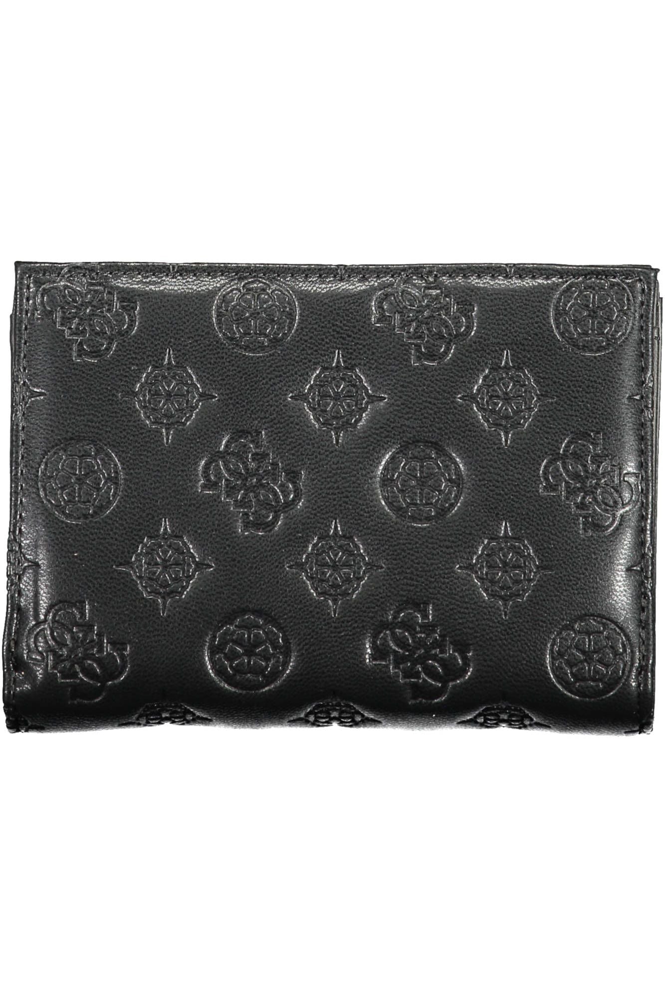 Guess Jeans Black Polyurethane Women Wallet