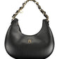 Tommy Hilfiger Black Polyurethane Women Handbag