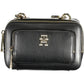 Tommy Hilfiger Black Polyurethane Women Handbag