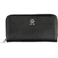 Tommy Hilfiger Black Polyurethane Women Wallet