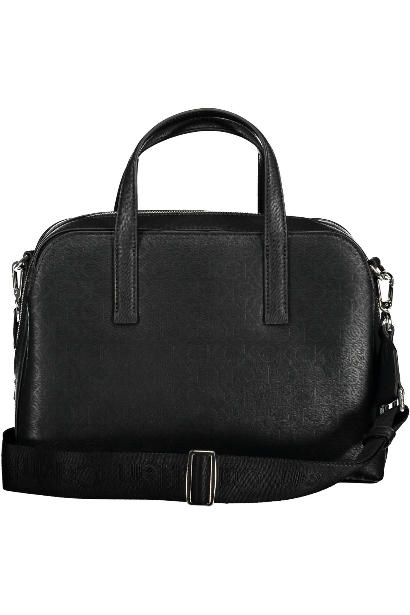 Calvin Klein Black Recycled Polyester Women Handbag