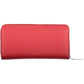 Calvin Klein Red Polyurethane Women Wallet