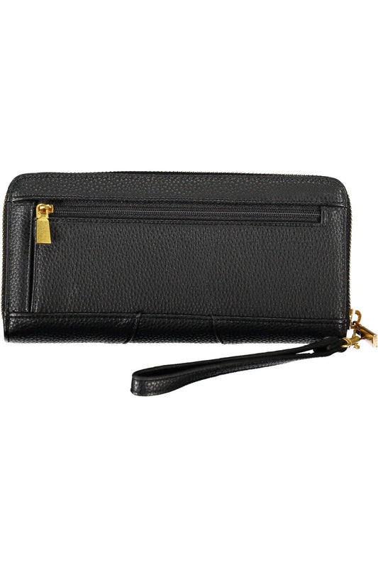 Guess Jeans Black Polyurethane Women Wallet