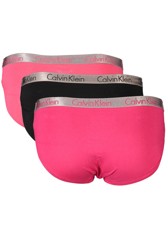 Calvin Klein Pink Cotton Women Brief