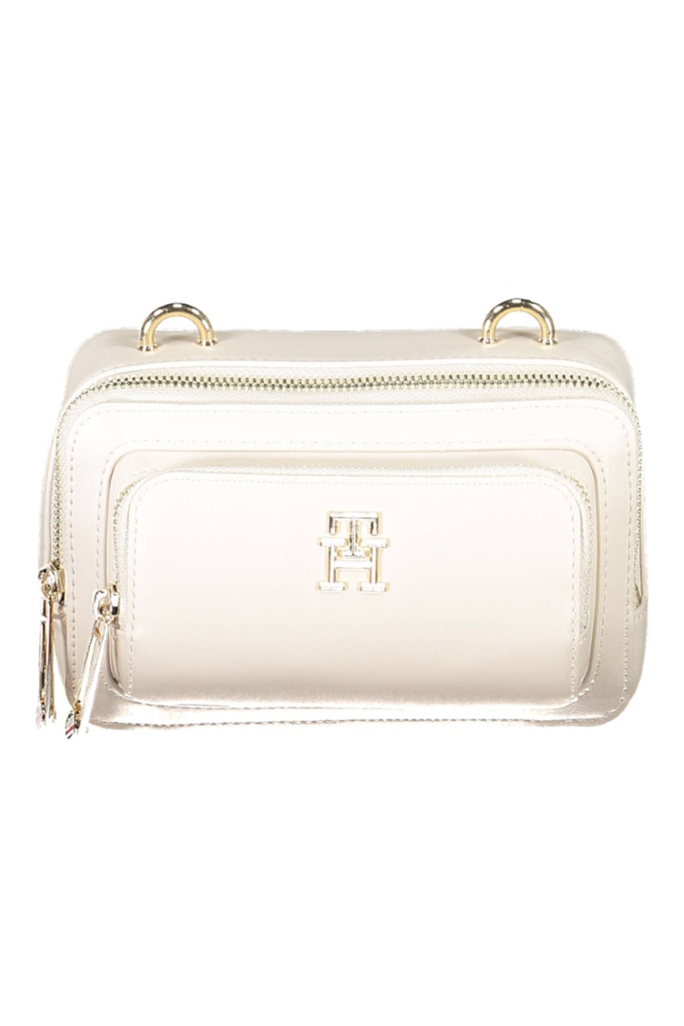 Tommy Hilfiger White Polyurethane Women Handbag