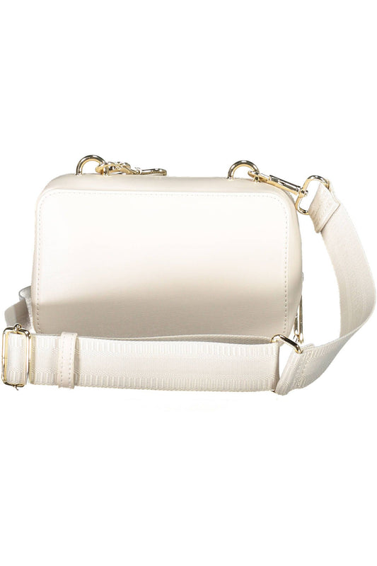 Tommy Hilfiger White Polyurethane Women Handbag