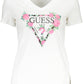 Guess Jeans White Cotton Women T-Shirt