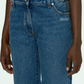 Off-White Blue Cotton Women's Jeans