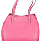 Guess Jeans Pink Polyurethane Women Handbag