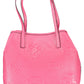 Guess Jeans Pink Polyurethane Women Handbag