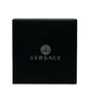 Versace Smooth Leather Matte Medusa Head Organizer Zip Card Case Wallet Black