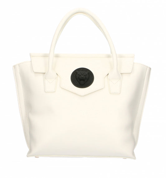 Plein Sport Chic White Polyethylene Handbag