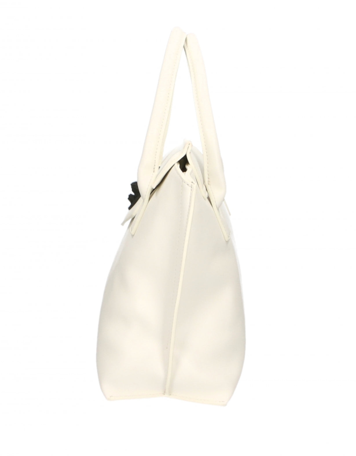 Plein Sport Chic White Polyethylene Handbag