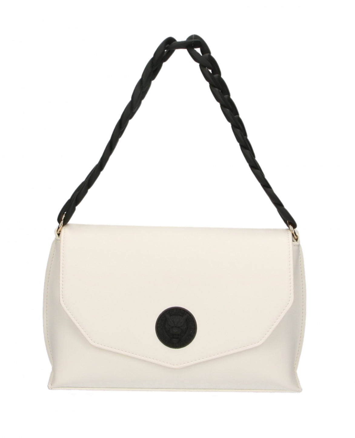 Plein Sport White Polyurethane Women Crossbody Bag