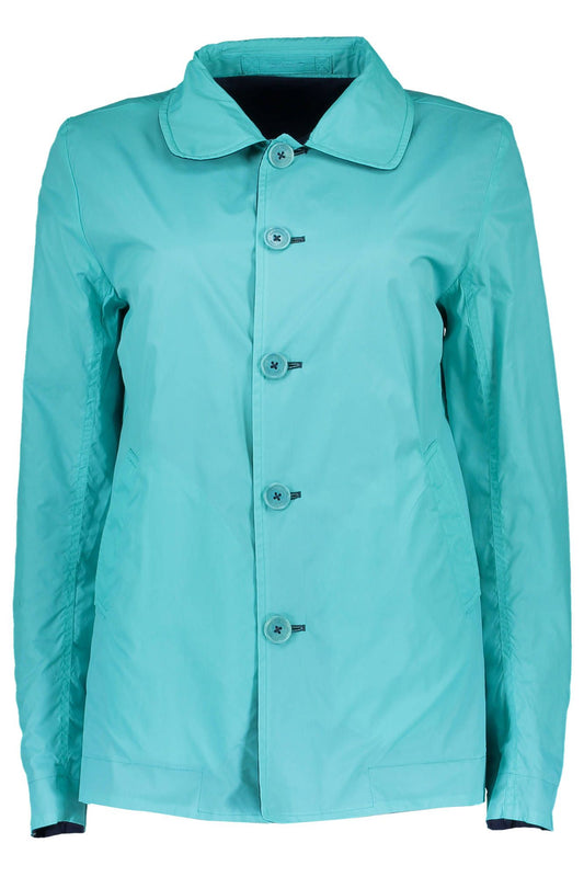 Gant Blue Cotton Women Jacket