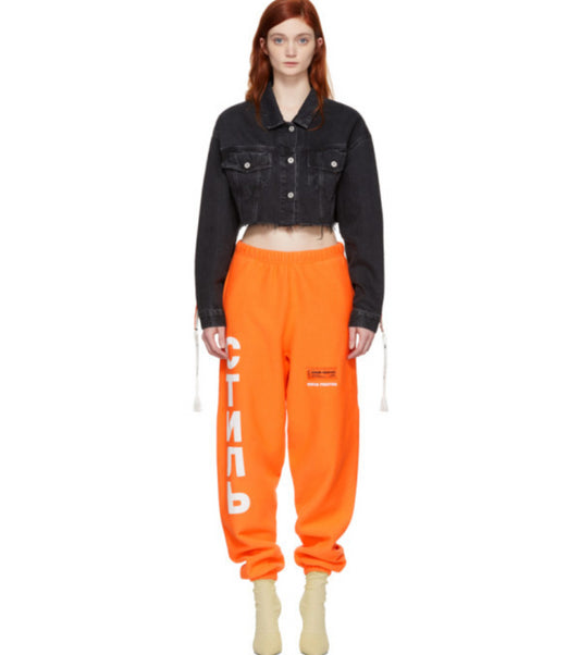 Heron Preston Elevated Denim Jacket with Italian Flair