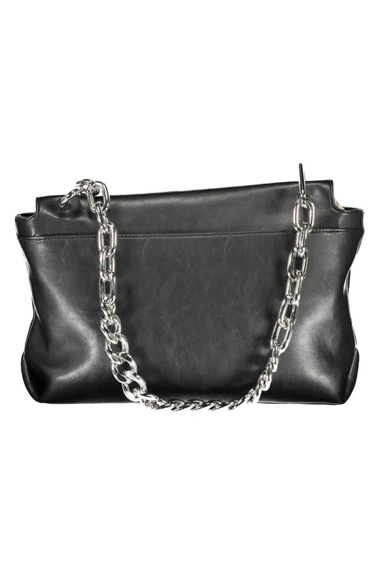 Calvin Klein Black Polyurethane Women Handbag