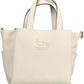 BYBLOS White Polyurethane Women Handbag