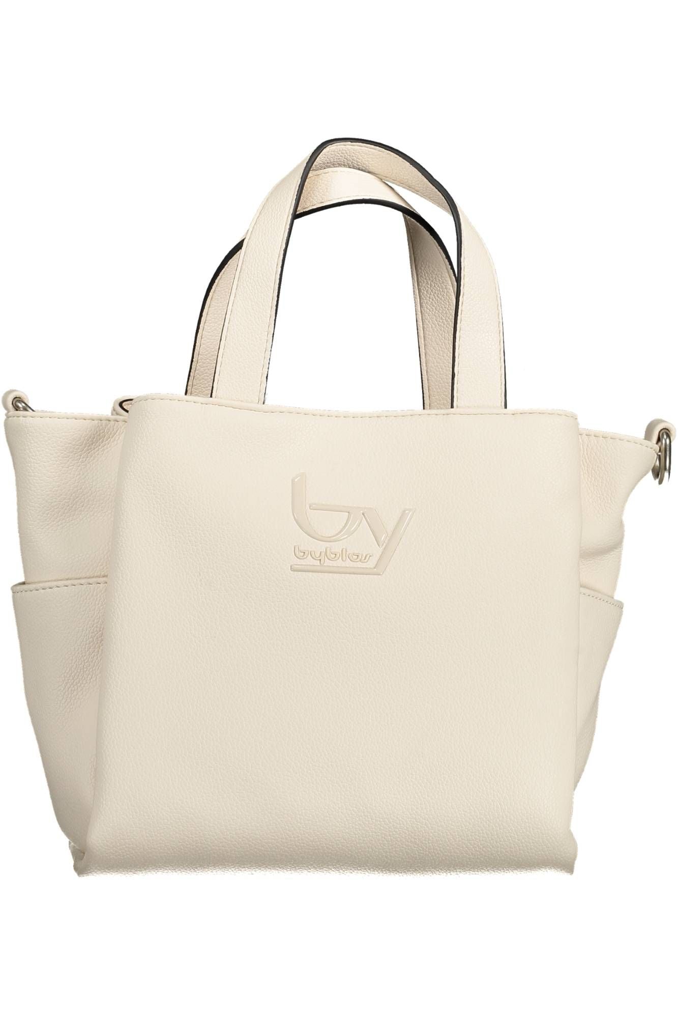 BYBLOS White Polyurethane Women Handbag