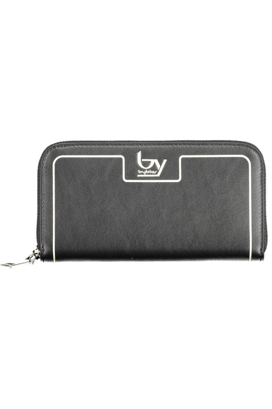 BYBLOS Black Polyurethane Women Wallet