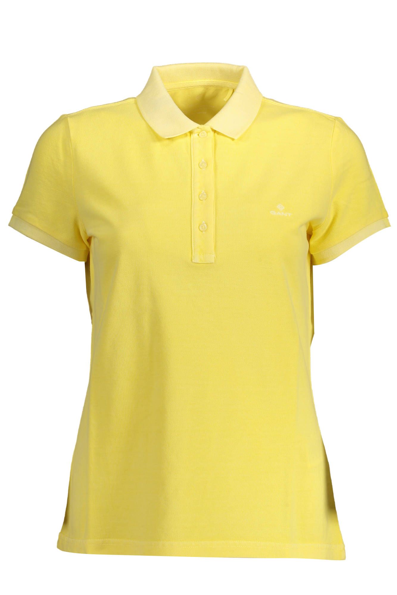 Gant Yellow Cotton Women Polo Shirt