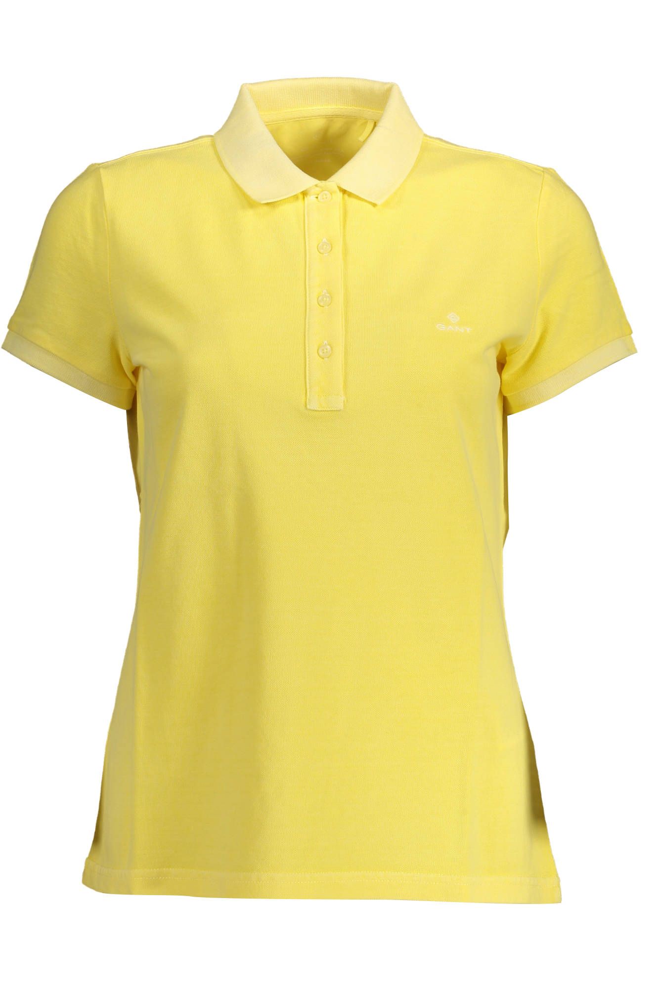 Gant Yellow Cotton Women Polo