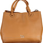 BYBLOS Brown Polyurethane Women Handbag