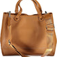 BYBLOS Brown Polyurethane Women Handbag